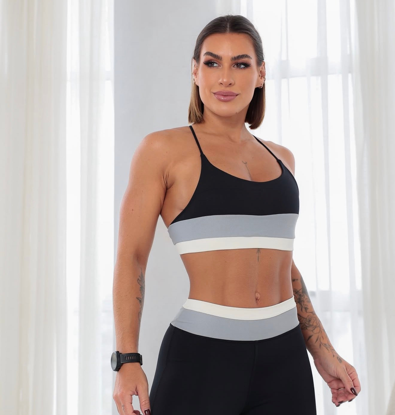 Conjunto legging Color Block