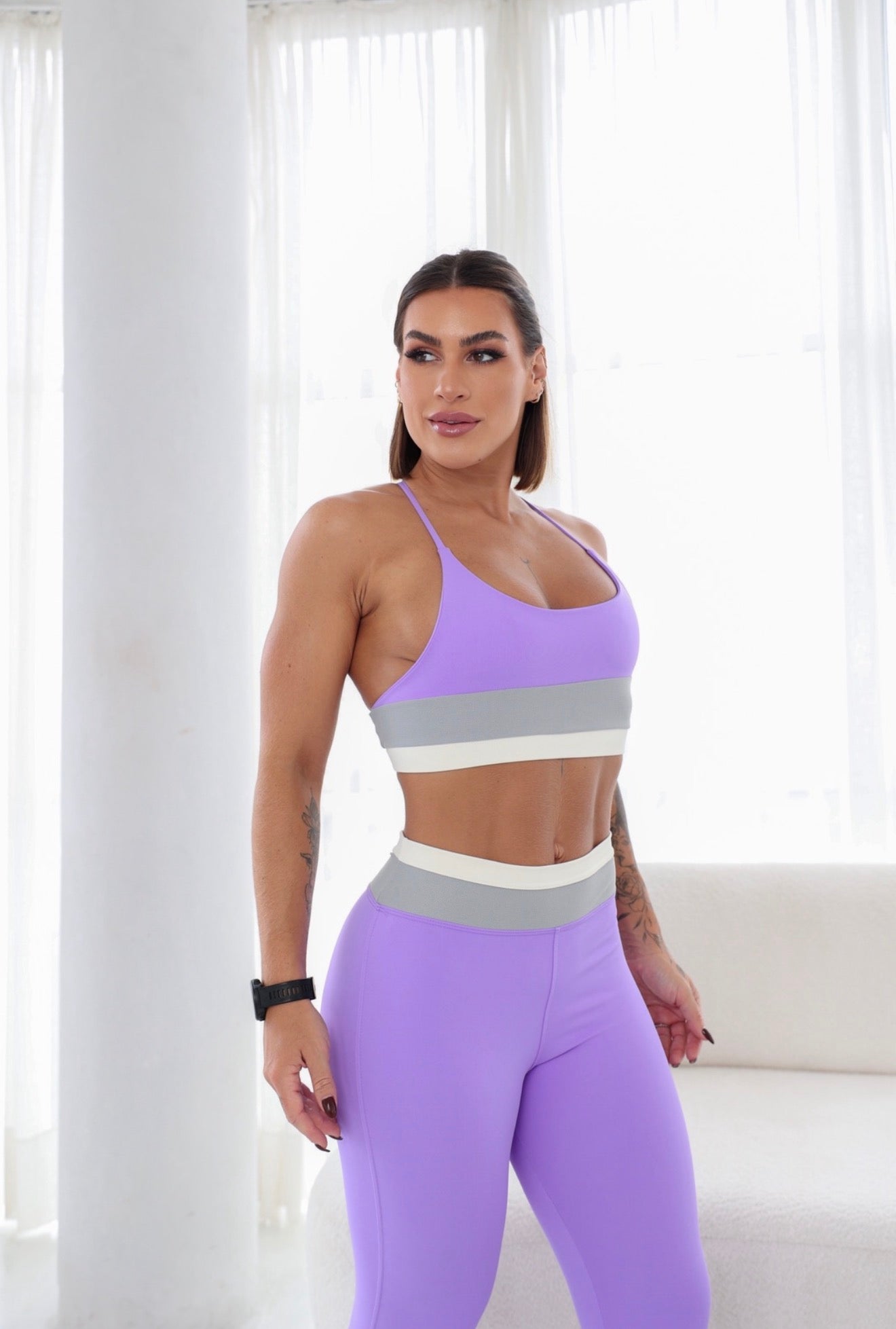 Conjunto legging Color Block