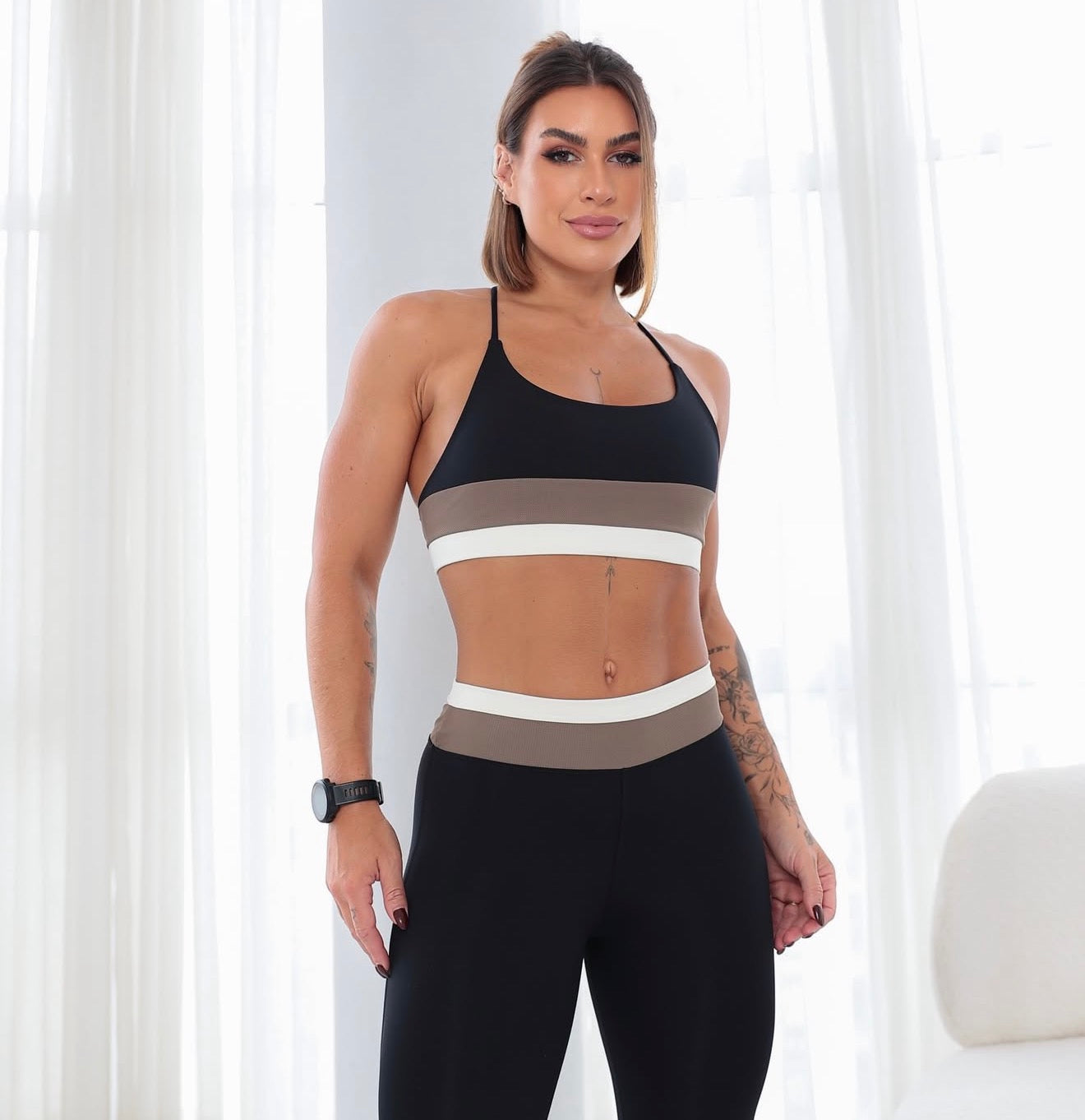 Conjunto legging Color Block