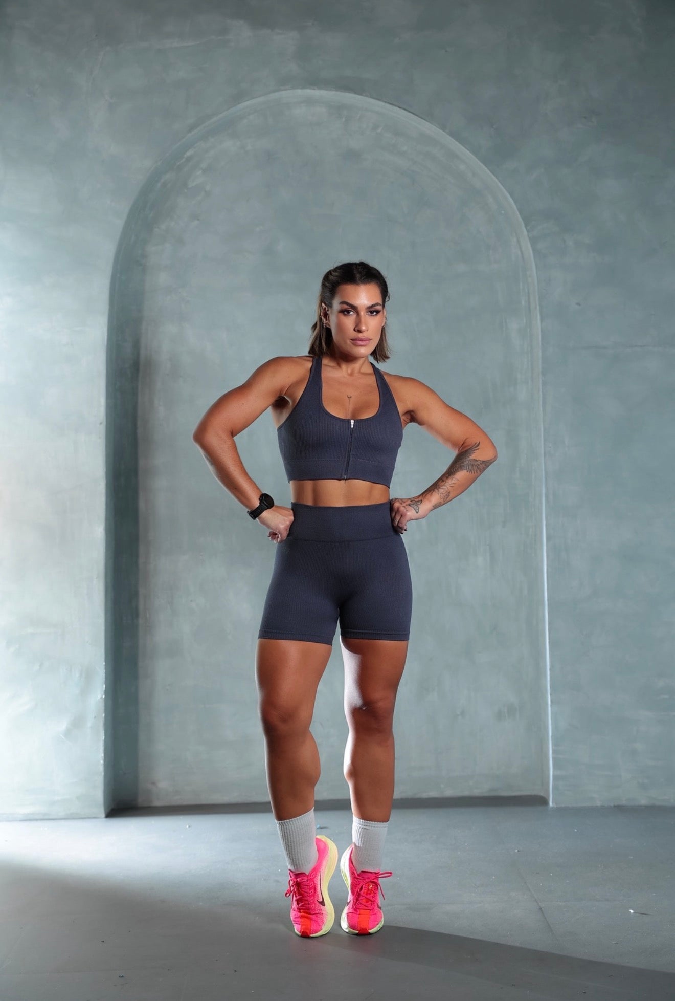 Conjunto Short Match Seamless