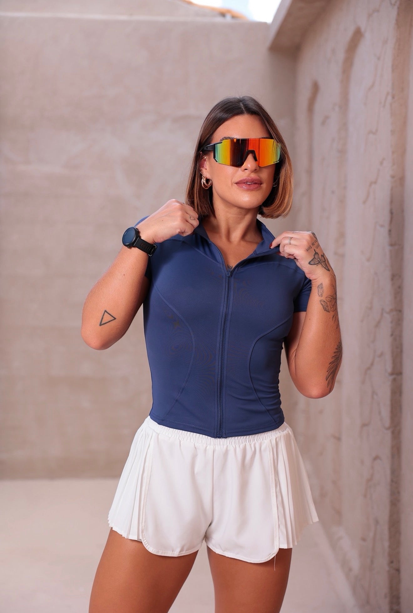 Colete Urban Zip - C/Manga