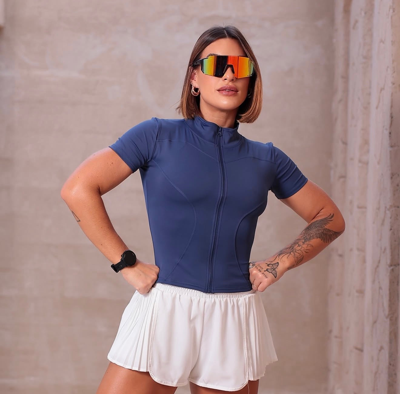 Colete Urban Zip - C/Manga